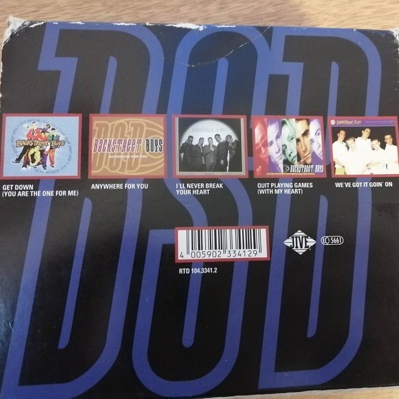 Backstreet Boys 1997 BSB The Singles Limited Edition 5 CD Box Set Fan Sampler - Picture 2 of 5